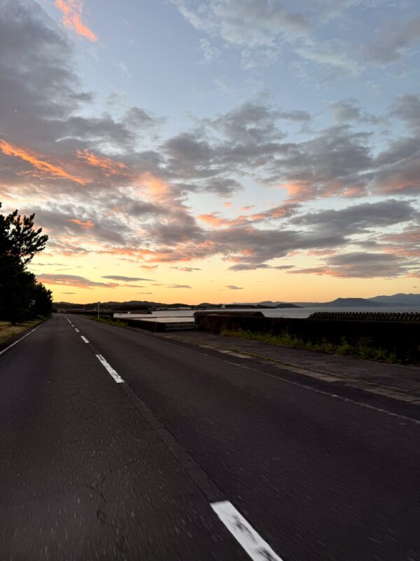 天草の夕焼け（佐伊津町周辺）