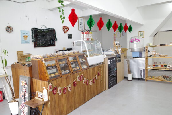 焼菓子Katete店内の雰囲気