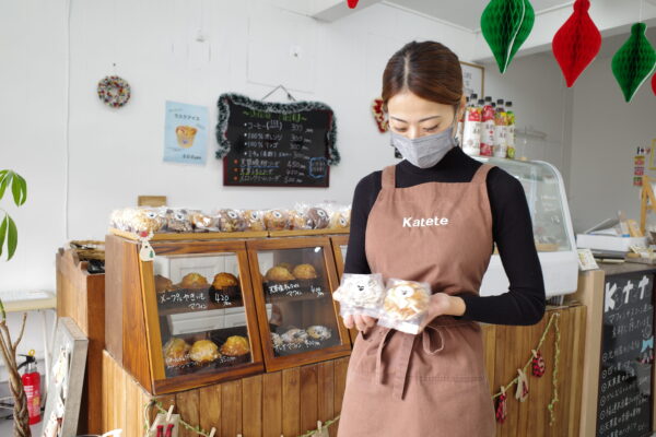 焼菓子katete店内