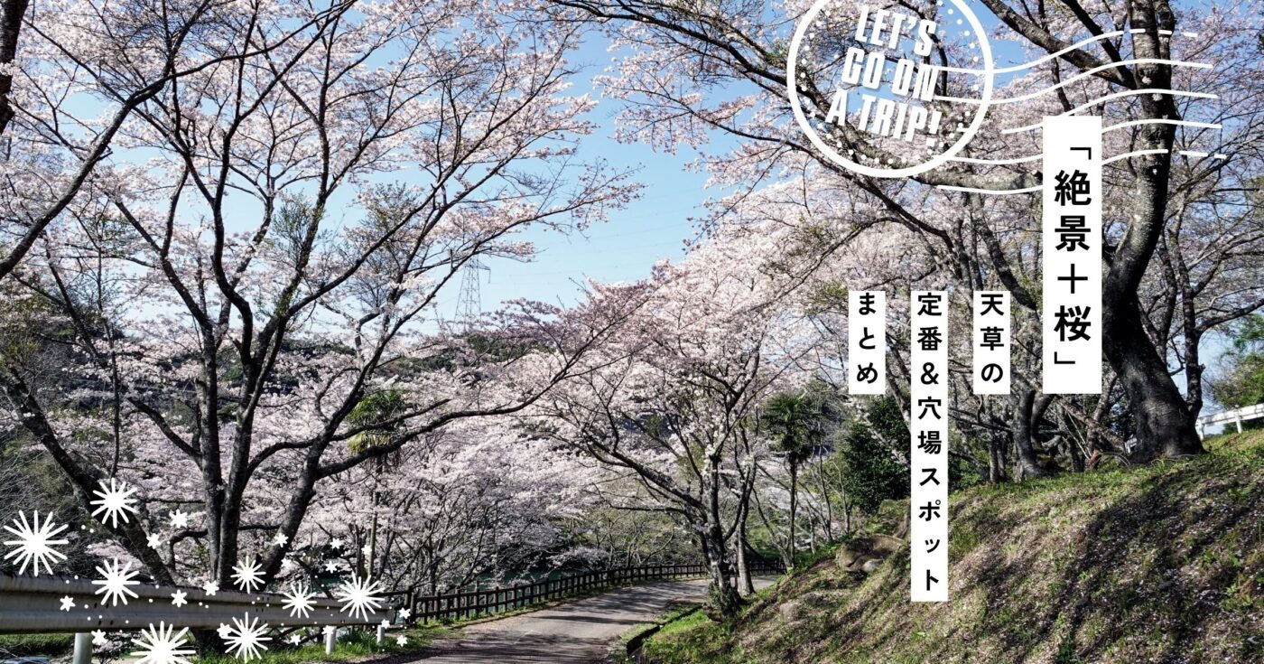 天草で桜を満喫！地元で叶える“絶景＋桜”ドライブ旅 ～定番＆穴場スポットまとめ～