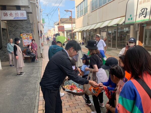 天草ハロウィンのトリック・オア・トリート